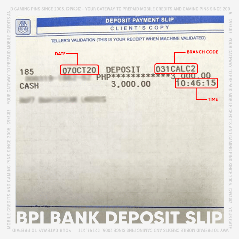Where to Find Branch Code on BPI Deposit Slip?