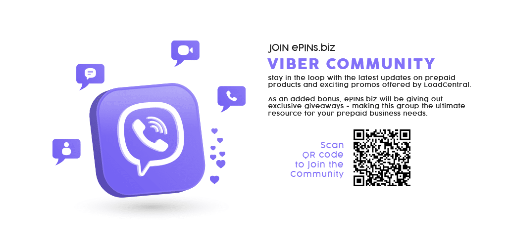 Join our exclusive Viber group today to stay in the loop with the latest updates on prepaid products and exciting promos offered by LoadCentral.