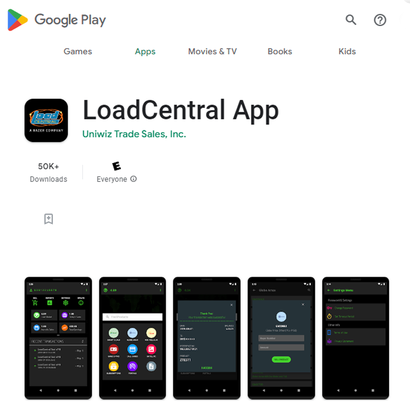 Explore LoadCentral Android App Features